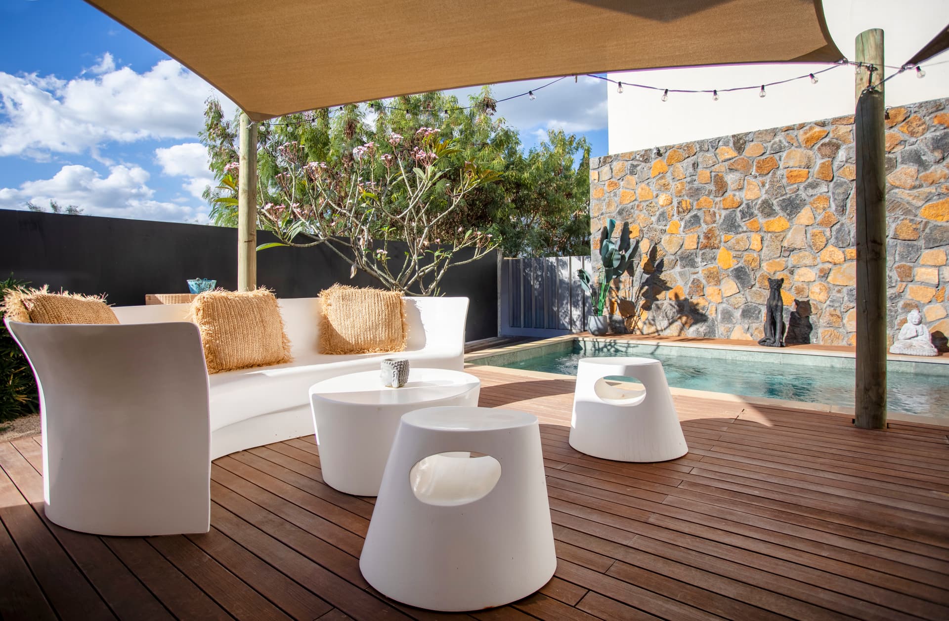 Villa de luxe : piscine, jacuzzi, home cinéma